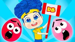 Let's See What's Inside the Surprise Egg! with Cartoon Heroes | D Billions Kids Songs