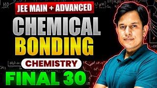 Chemical Bonding One Shot For JEE Mains 2025 | Chemistry All Concepts & PYQs Covered | Prince sir