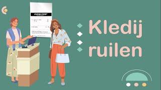 Kan ik dit ruilen? Kledij ruilen (#NT2, #learndutch, Waystage, A2, 1.2)