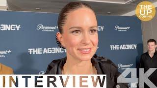 Katherine Waterston interview on The Agency red carpet