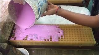 Color Chalk Making Process..