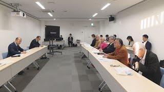 市営陸上競技場の移設めぐり市民団体が長崎市長と再び面会