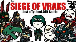 Siege of Vraks Explained QUICK: The most ICONIC 40k Battle | Warhammer 40000 Lore