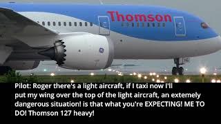 Funny ATC Argument Between Thomson Pilot and Orlando ATC + Extras