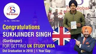 UK Study Visa | Mr. Sukhjinder | RS Global Immigration