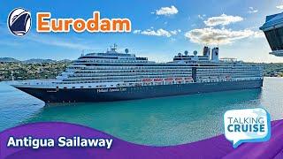 Holland America Eurodam | St. John's Antigua Sailaway