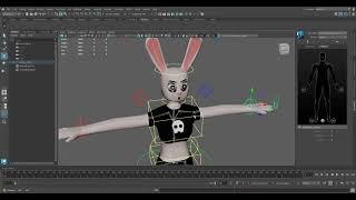 Old rigged model I made in Maya