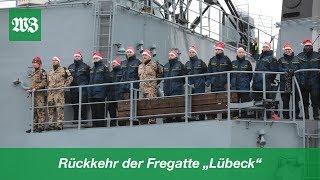 Rückkehr der Fregatte "Lübeck" | Wilhelmshavener Zeitung