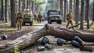 日軍被大樹攔住，全體下車抬樹，哪料樹下全是地雷！抗日 MMA | Kung Fu