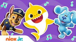 Baby Shark Song Sing Along w/ Paw Patrol, Blue's Clues and More! | Nick Jr.