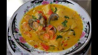 CAZUELA DE MARISCOS COLOMBIANA