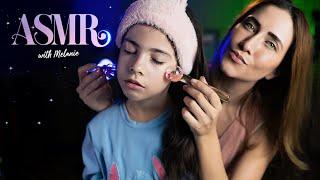 ASMR with Melanie ... para dormir con mi HIJA en 20 minutos