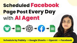 How to Scheduled Facebook Page Post Every Day with AI Agent