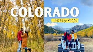 Colorado Fall Foliage Road Trip - Guanella pass, Kenosha Pass, Independence Pass & Maroon Bells