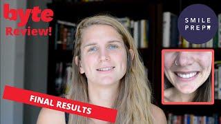 Final results w/ Byte at-Night for crooked teeth! | Honest Smiles Review | Byte at Night Reviews