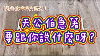 [天公伯碎碎念系列］#169 天公伯急著要跟你說什麼呀？(搭配占卜小夥伴) 宇宙/天使傳訊