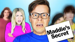 Maddie SECRET REVEAL with Strangers in Our HOUSE Challenge!