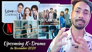 Netflix Upcoming K-Drama In November 2024 || The Trunk | Love in contract Kdrama Hindi dubbed