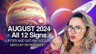 The BATTLE of the GIANTS Begins! August 2024 Horoscopes - ALL 12 SIGNS Predictions for 10 MONTHS!