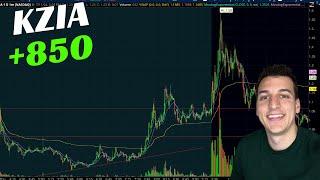 I Almost Took a HUGE LOSS! - Day Trading $KZIA $TSLA $NEXI