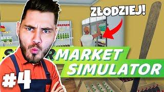 SUPERMARKET SIMULATOR #4 - "Więcej produktów i pierwszy złodziej!"