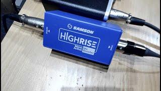 SAMSON "HIGHRISE" DYNAMIC MIC BOOSTER....... WORTH IT?