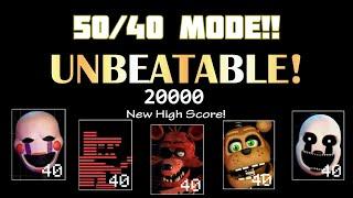 Ultimate Custom Night - 50/40 Mode Completed