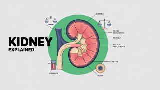 Kidney in detail, parts of kidney, function of kidney, kidney anatomy and kidney physiology in Hindi