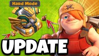NEW Builder AND Hard Mode Explained | UPDATE Sneak Peek 1 (Clash of Clans)