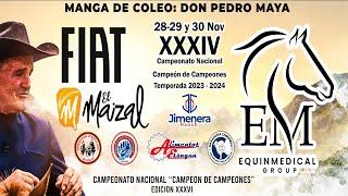 CAMPEONATO NACIONAL "CAMPEON DE CAMPEONES" XXXIV - DIA 1