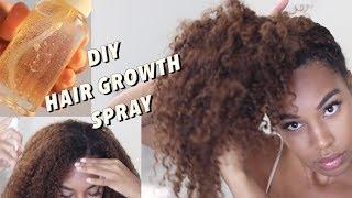 EASY Fast Hair Growth Spray for Healthy Natural Hair (Highly requested)