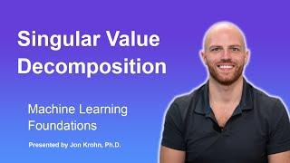 Singular Value Decomposition — Topic 35 of Machine Learning Foundations