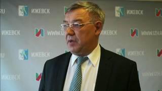 Ижевск. Глава города Юрий Тюрин.  Заседание Общественного совета по вопросам ЖКХ