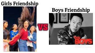 Girls Friendship Vs Boys Friendship !! Memes #viralmemes #memes