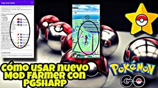 Nuevo MOD Farmer con PGSharpComo usar Pogo auto catch con PGSharp Pokémon GO