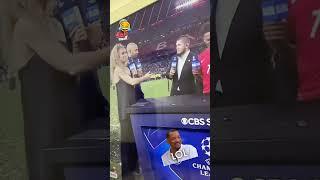KHABIB LEAVES KATE HANGIN  #uclfinal #championsleague
