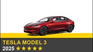 Euro NCAP Crash & Safety Tests of Tesla Model 3 2025