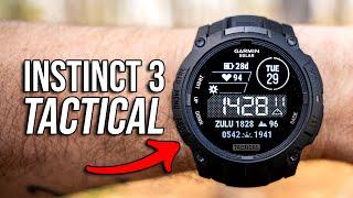 Garmin Instinct 3 Tactical Unboxing / Overview! (Worth $100 More?)