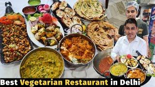 Best Vegetarian Restaurant of Delhi | Dal E Palak | Paneer Tikka Shash | Dahi Ke Sholay, Crispy Corn