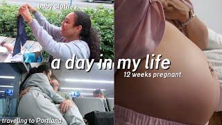 A day in my life 12 weeks pregnant | Harmony