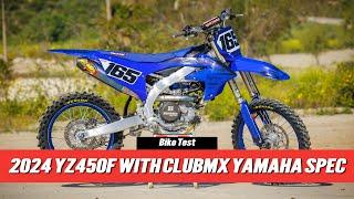 2024 YZ450F with ClubMX Yamaha Pro Motocross Spec