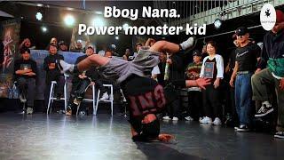 Bboy Nana. Taiwanese power monster. All rounds from Ichigeki Anniversary. Who's got Daily Flava