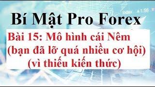 Bí mật Pro Forex Bài 15: Mô hình cái nêm (priceAction) - Nếu biết thì đâu có bỏ lỡ những cơ hội vàng