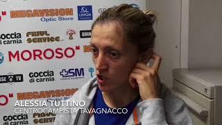 Alessia Tuttino post Sassuolo-Tavagnacco 0-4