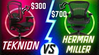 Herman Miller Aeron vs. Teknion Nuova Contessa: Which Offers the Best Value for Money?