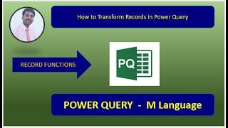 Power Query | M Language | How to Transform Records in Power Query.