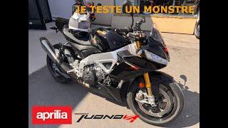 Essai de l'Aprilia Tuono V4 Factory - Un monstre de 175 chevaux.   4K