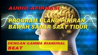 DENGARKAN AUDIO AFIRMASI/SUGESTI INI UNTUK  UNTUK MEMPROGRAM ULANG PIKIRAN BAWAH SADAR