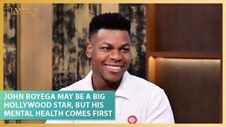 John Boyega May Be a Big Hollywood Star, But His Mental Health Comes First