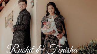 BEST ENGAGEMENT  HIGHLIGHTS 2024 || RUSHIT + FENISHA || SK PHOTO FILM